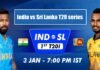 India vs Sri Lanka T20 series