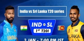 India vs Sri Lanka T20 series