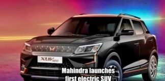 Mahindra launches first electric SUV