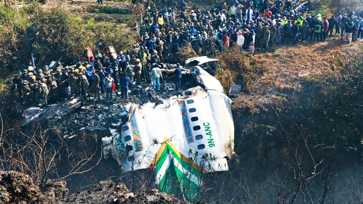 Nepal plane crash: At least 68 people died, rescue officer gave information