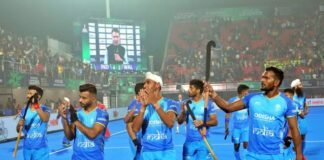 India lost new zealand in cross-over match after a close encounter