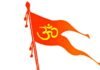 Importance of saffron color in Hindu religion saffron flag