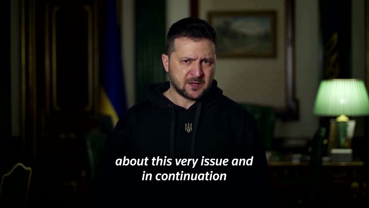 Ukraine’s Zelenskiy calls for Russia Olympic ban