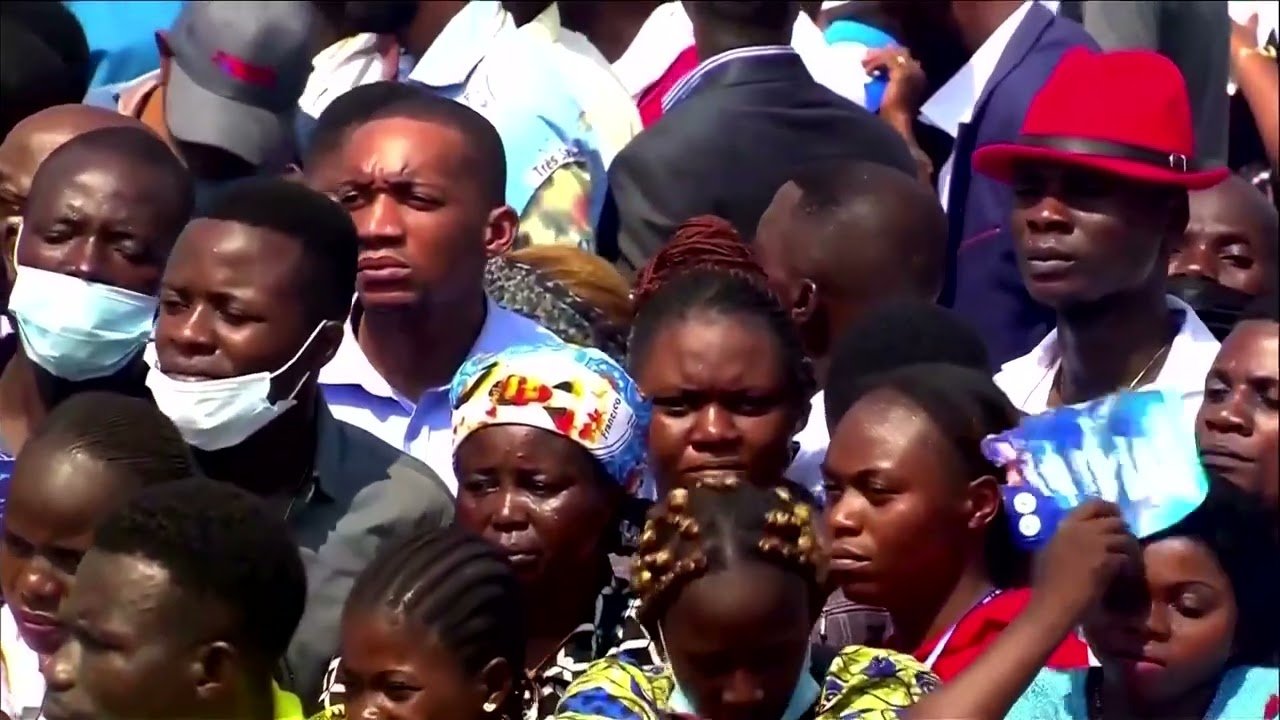 Pope Francis tells Congo to ‘embrace mercy’ at huge mass