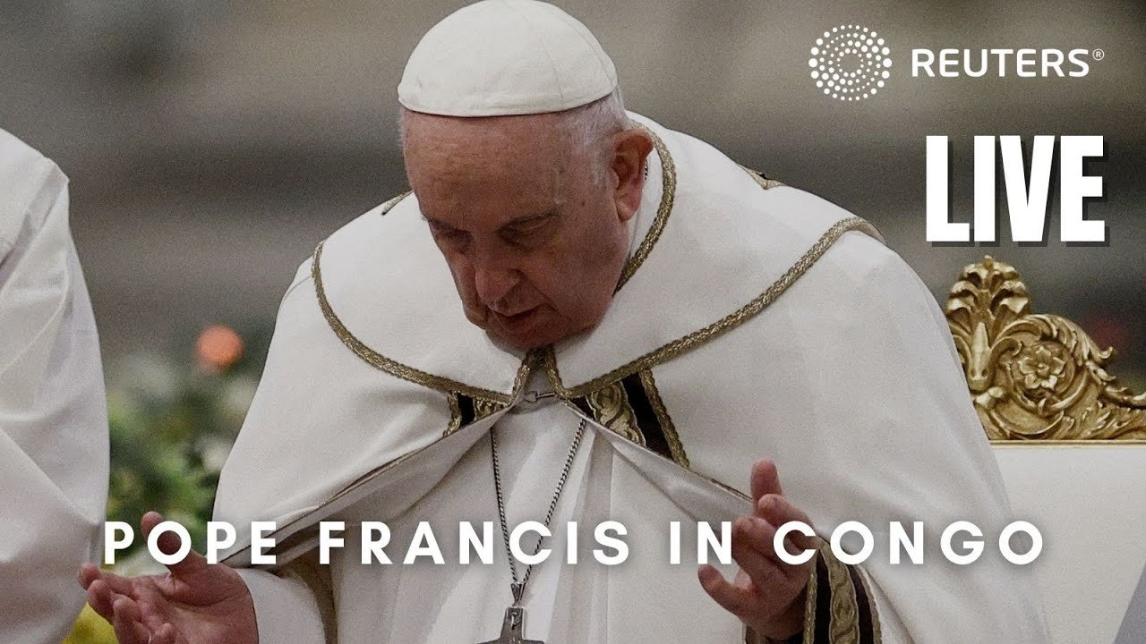 LIVE: Pope Francis makes first papal visit to Democratic Republic of Congo in 37 years
