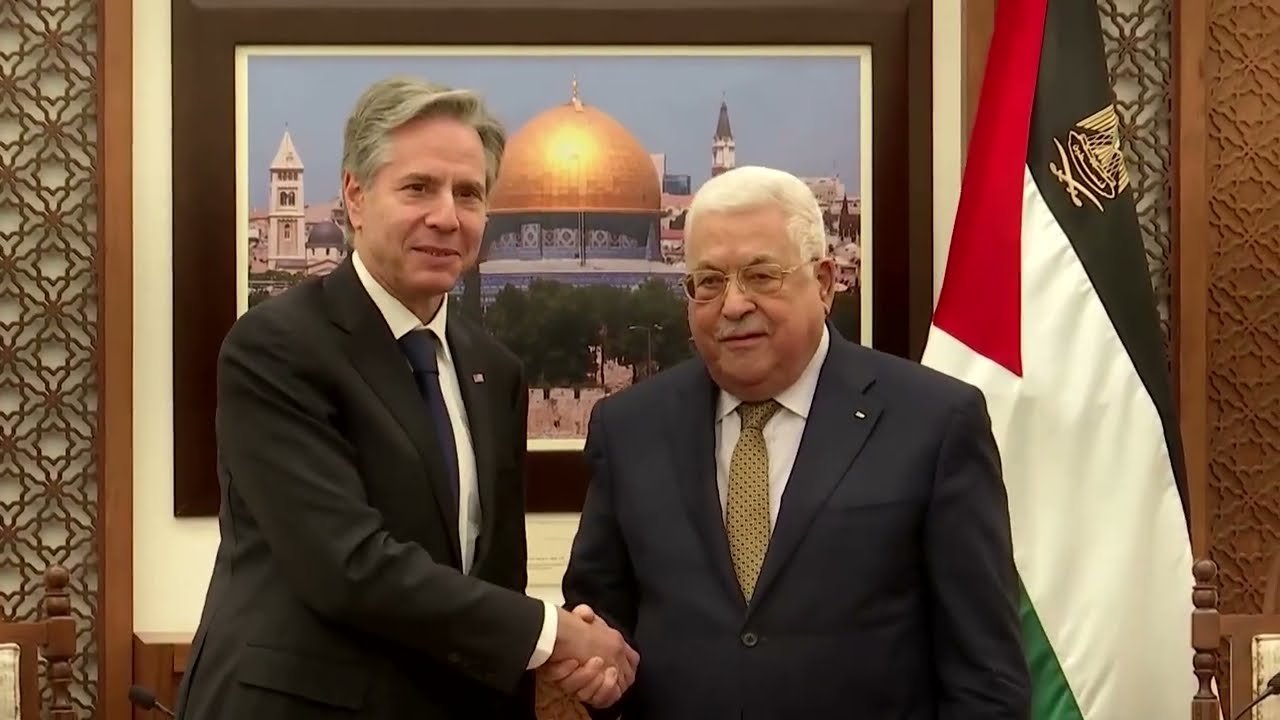 Blinken in Ramallah presses for two-state solution