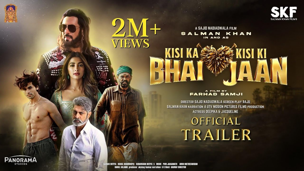Kisi Ka Bhai Kisi Ki Jaan – Official Trailer | Salman Khan, Venkatesh D, Pooja H. | EID 2023 Updates