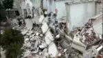 Drone footage shows devastation on Turkey’s border