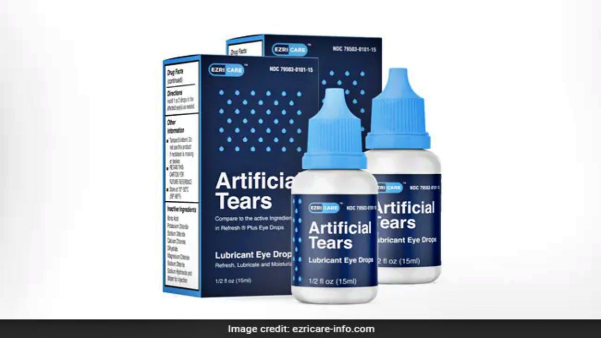 Person died due to Indian company’s eye drops in US, many lost their eyesight