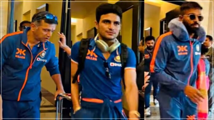 Indian test team reached Indore