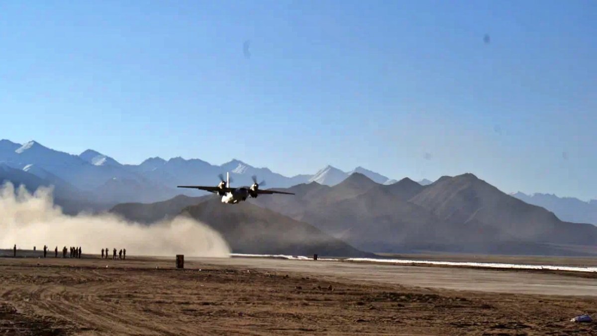India preparing to upgrade Nyoma Advance Landing Ground (ALG) in eastern Ladakh, to compete with China