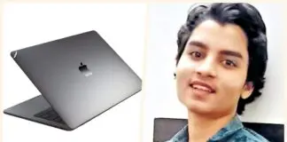 Apple has given a reward of Rs 11 lakh to Indian Village boy for finding a bug in MacBook Om Kothavade of Akkalkuwa taluka