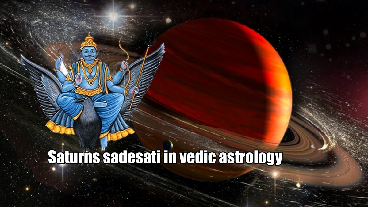 What is saturns sadesati in vedic astrology? know the simple remedies
