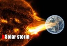 solar storm coming to Earth