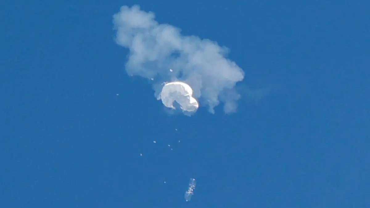 America destroys Chinese spy balloon, tension may increase between the two countries, watch the video