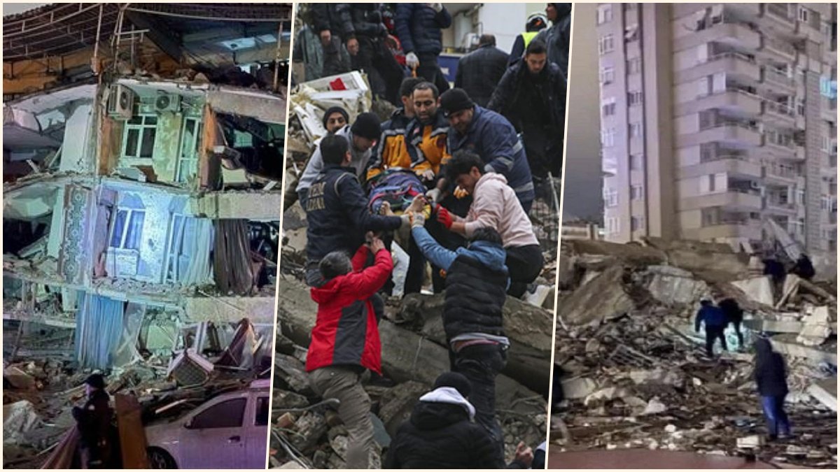 Turkey-Syria devastated by 3 consecutive earthquakes, 4000 dead, 15000 injured, rescue continues