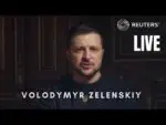 LIVE: Ukraine President Volodymyr Zelenskiy speaks on anniversary of Russia’s invasion