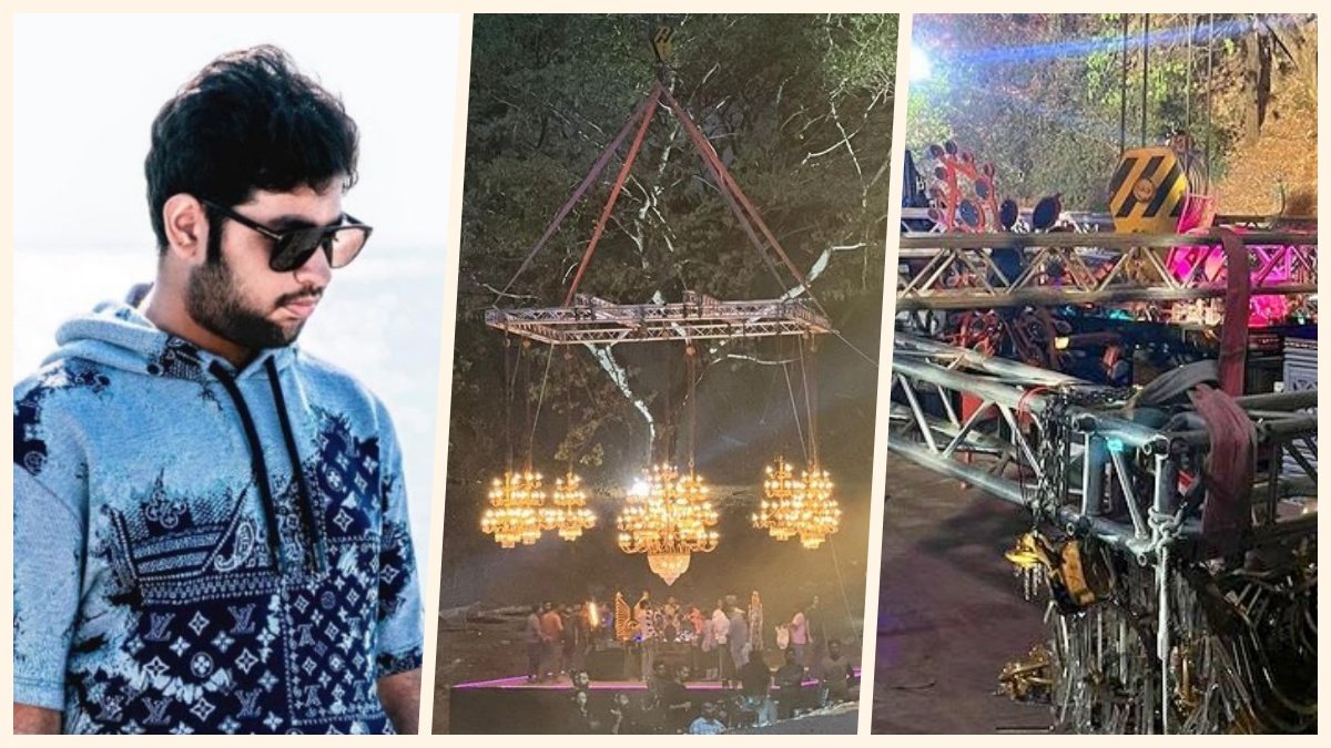 During the shooting of the song, the chandelier fell on the stage, AR Rahman’s son Amin narrowly survived