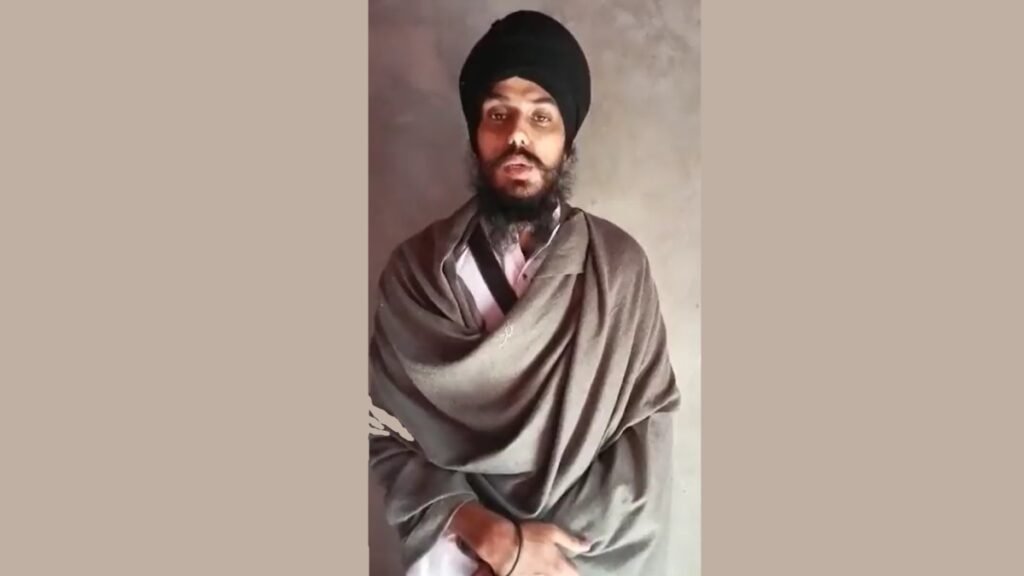 Amritpal Singh video
