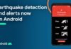 Android Earthquake Alert System