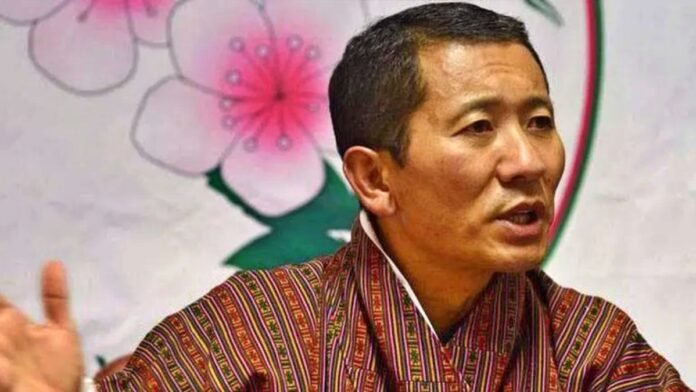 Bhutan Prime Minister Tshering