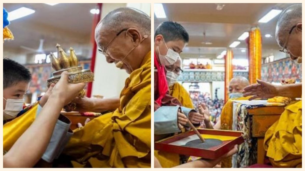 8-year-old Mongolian child made third important religious leader of Buddhism