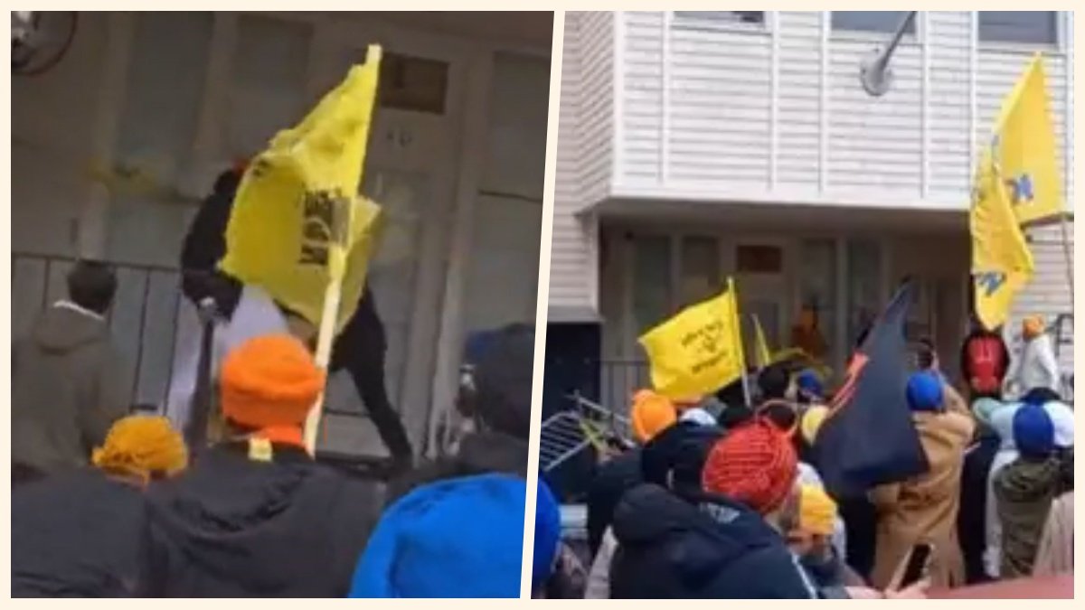 Now Indian Consulate in San Francisco attacked by pro-Khalistan protesters