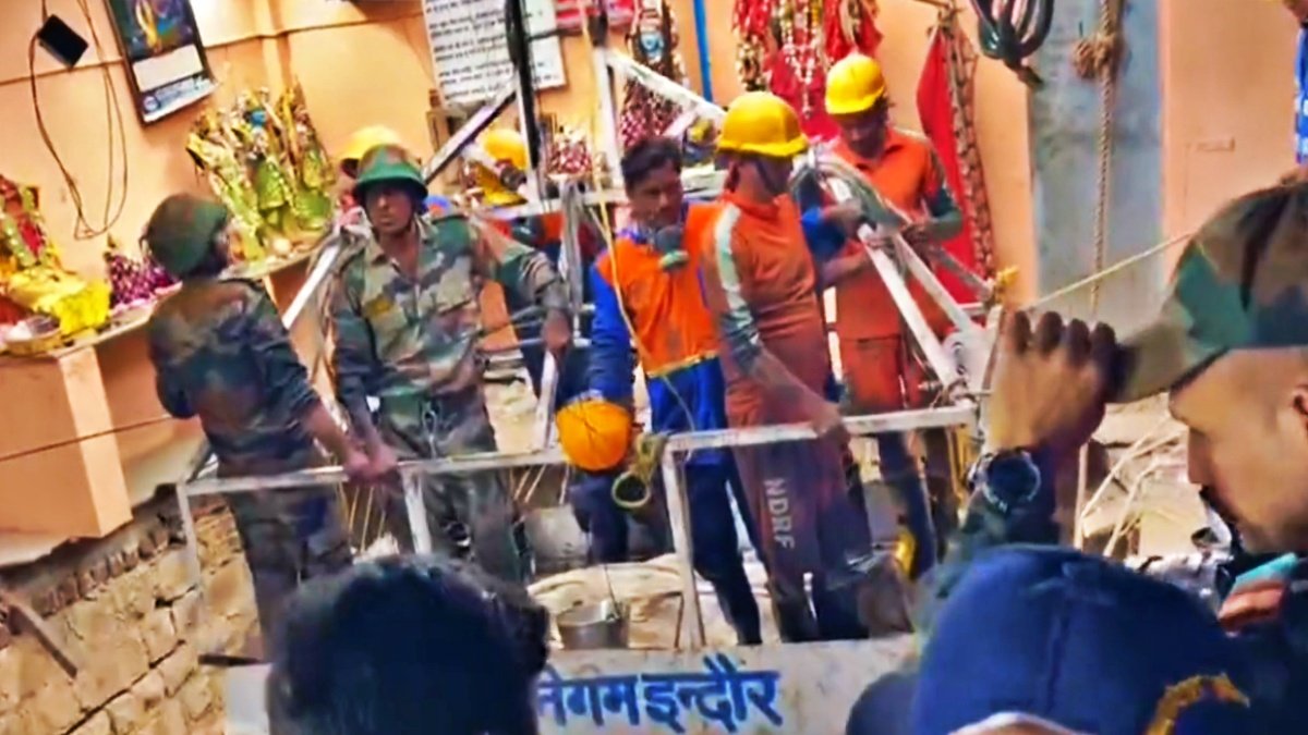Indore Temple accident, 36 people died, case registered against chairman and secretary of trust