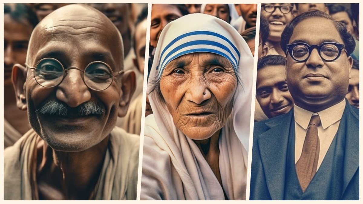 Wonder of AI: Mahatma Gandhi, Mother Teresa and Elvis Presley were seen taking selfies