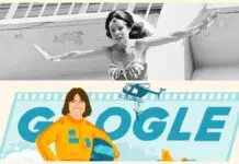 Kitty ONeill-google doodle