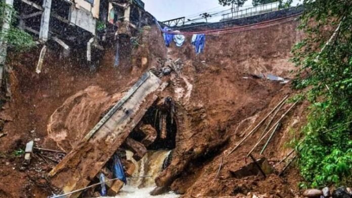 Landslide in Indonesia