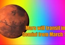 Mars transit