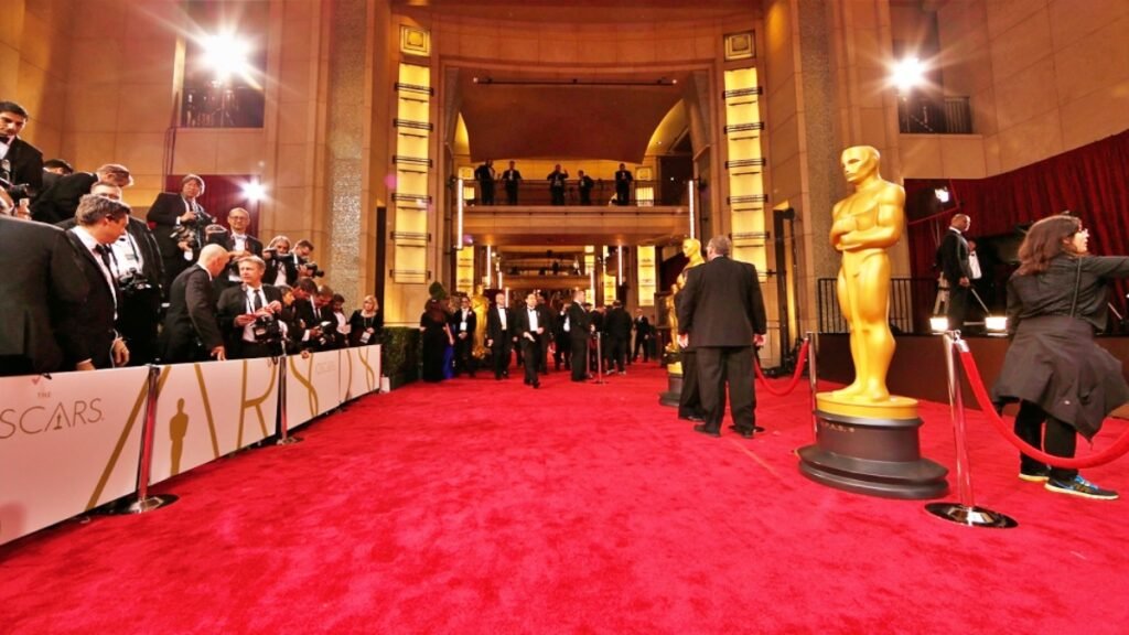 Oscars red carpet