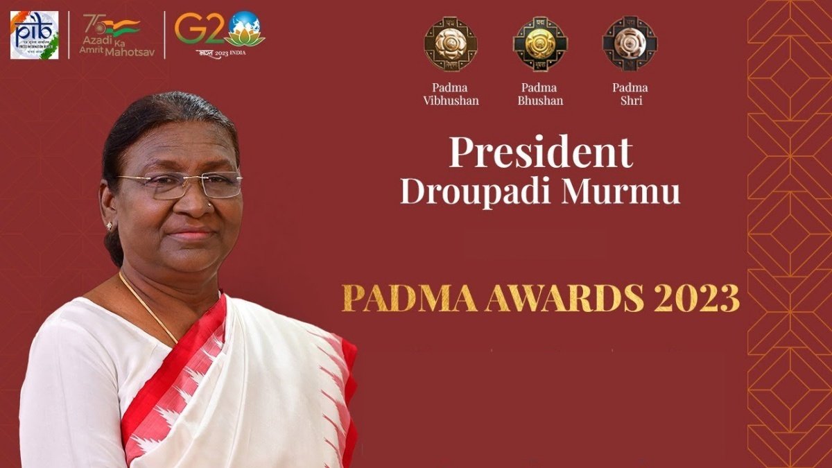 President Draupadi Murmu honored 106 people with Padma Awards see full list here