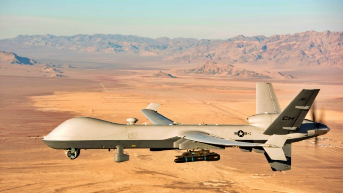 Russian jet collided with American drone over Black Sea