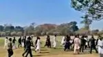 Students playing Holi attacked