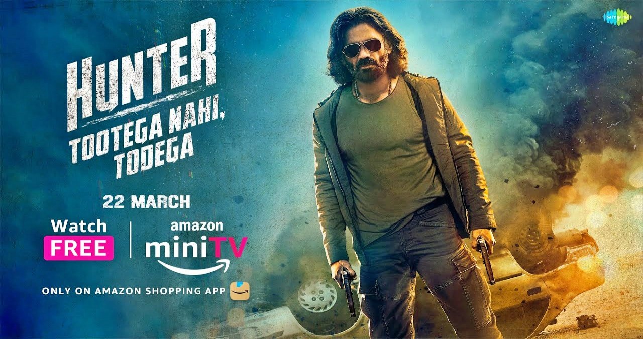 Teaser release of Sunil Shetty’s upcoming web series Hunter will be released on Amazon Mini TV on March 22