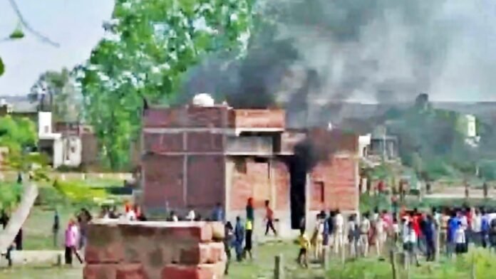 Violent clash sasaram