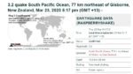 earthquake tremors in Argentina