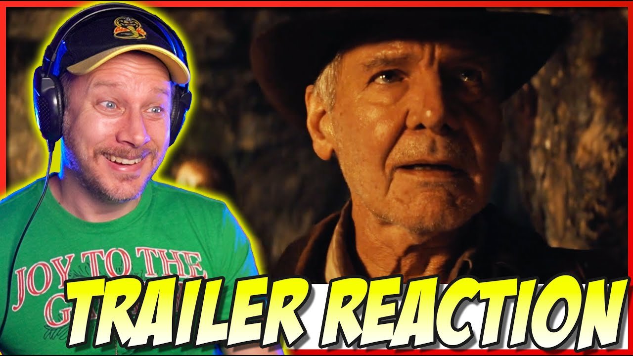 Indiana Jones and the Dial of Destiny | Official Trailer Reaction