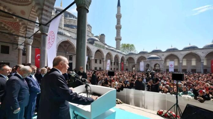 Blue mosque opened