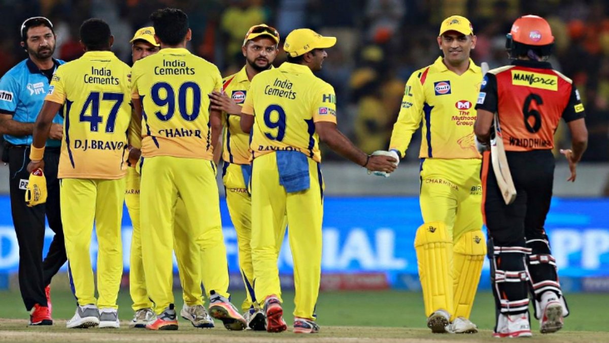Excellent performance of spin bowlers gave Chennai Super Kings victory over Sunrisers