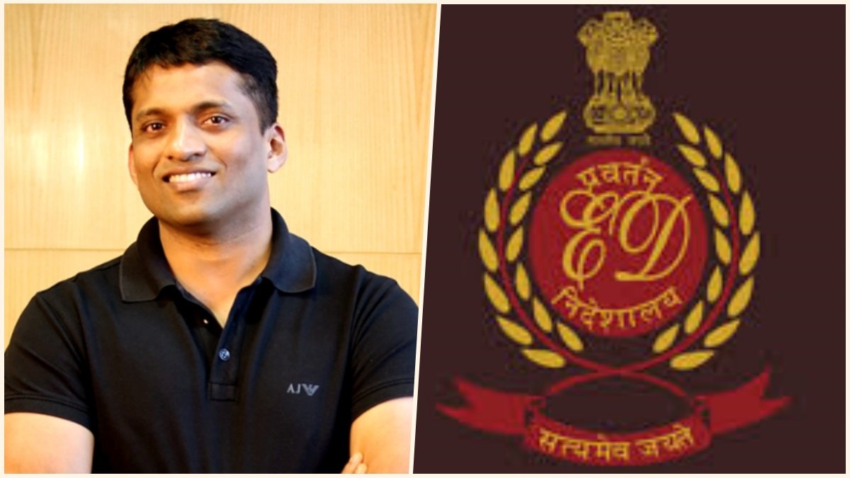 ED raids BYJU’S CEO’s residence, incriminating documents recovered