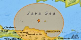 Earthquake of magnitude 7.0 in Indonesia