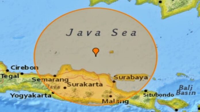 Earthquake of magnitude 7.0 in Indonesia