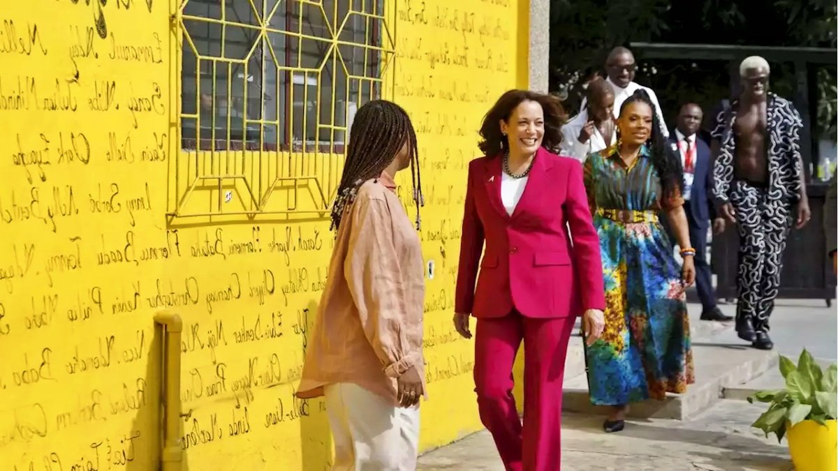Kamala Harris reached her maternal grandfather’s house remembered childhood days