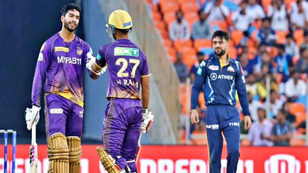 Kolkata Knight Riders beat Gujarat Titans by 3 wickets in a thrilling match
