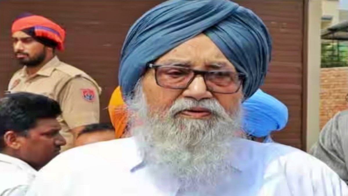 Former Punjab CM Prakash Singh Badal passes away, was ill for a long time