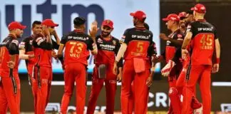 RCB won by eight wickets