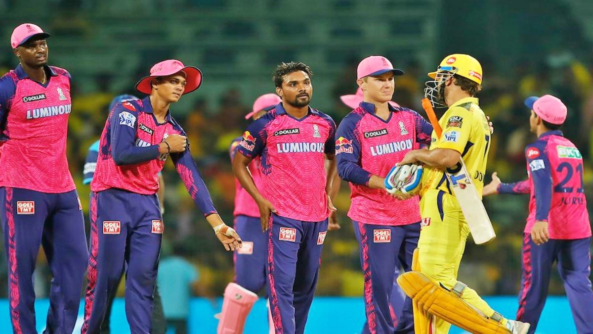 Rajasthan Royals on top of the points table